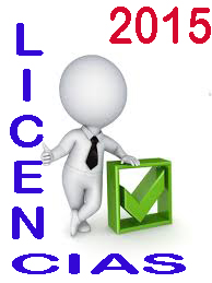 Licencias 2015